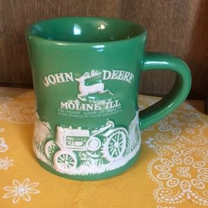John Deere Heavy Pottery Coffee Mug